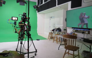 Green screen dance video production in studio at Genie Lamp Studios, Markham.