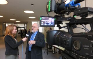 Conference Interview video production in Toronto with Stanton Friedman.